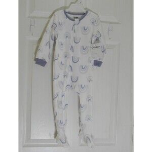 Gerber Just Born Collection Blanket Sleeper 18 mos. Rainbow Print Gift NWT